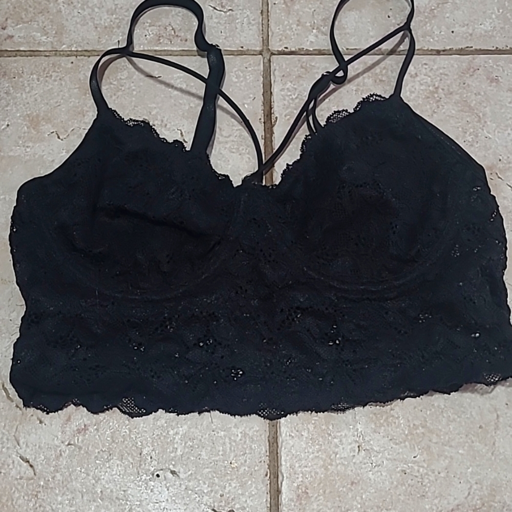 Black Bralette Top